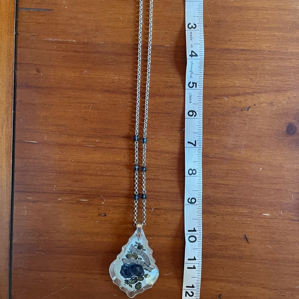 Brighton adjustable necklace silver tone